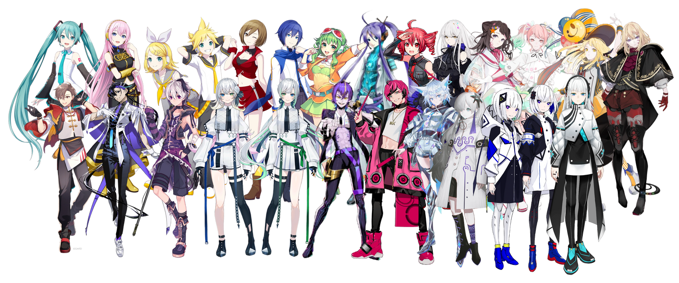 Virtual Singers by Manie1234 on DeviantArt