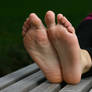 Bina's soft soles of feet