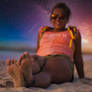 Kitschy beach feet