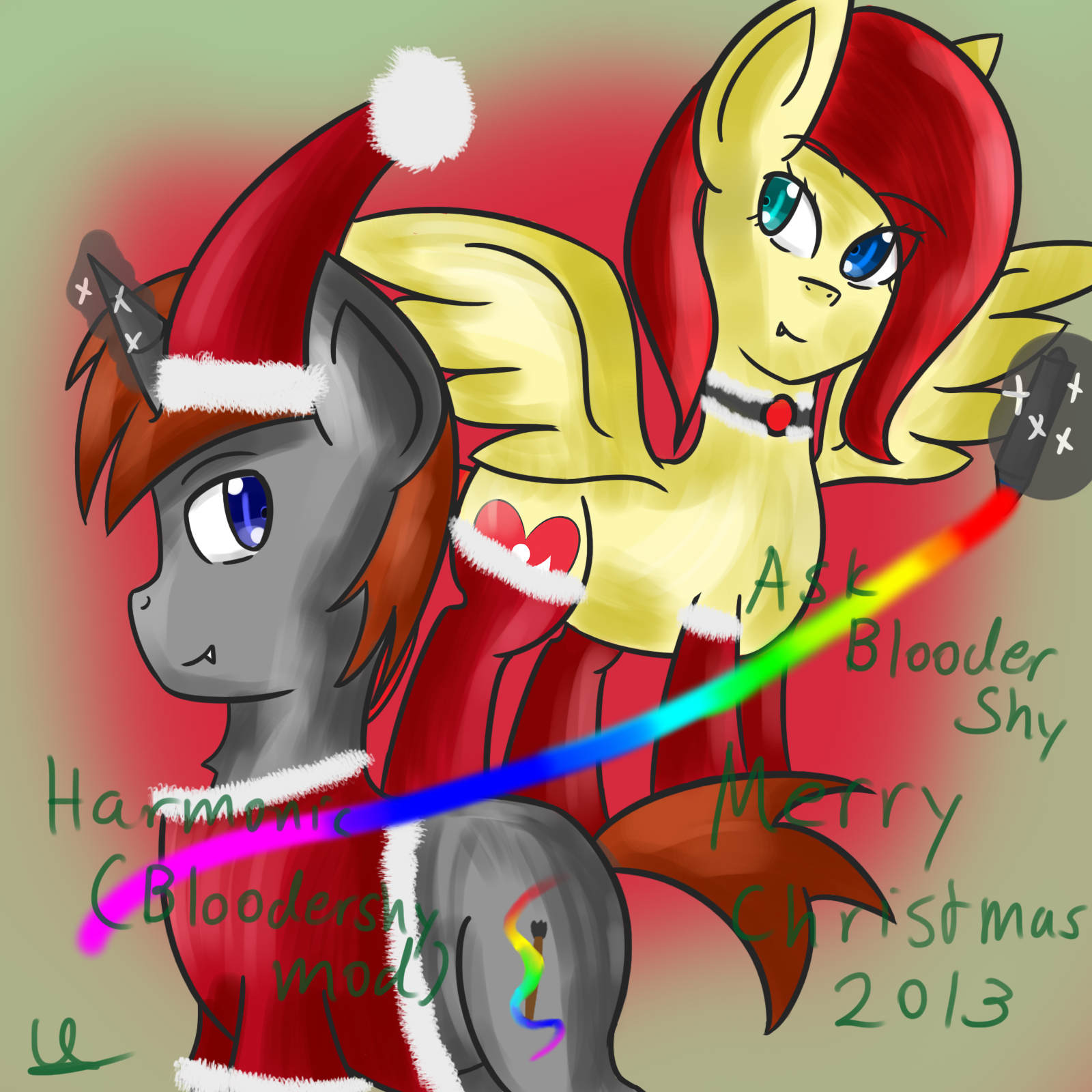 Bloodershy/Harmonic Christmas 2013