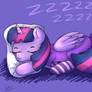 Sleepy Purple Princess