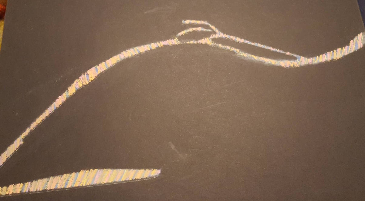 Silouette Figure study color 1. by CAW089 on DeviantArt