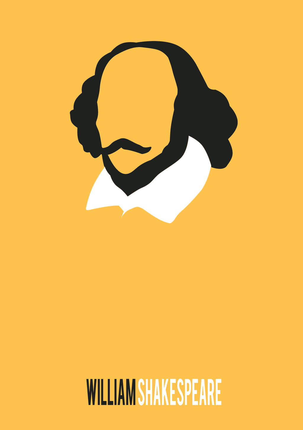Shakespeare minimalist poster 3