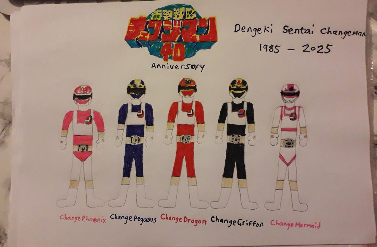 Changerman Dengeki Sentai Changeman picture by SciFifan4000 on DeviantArt