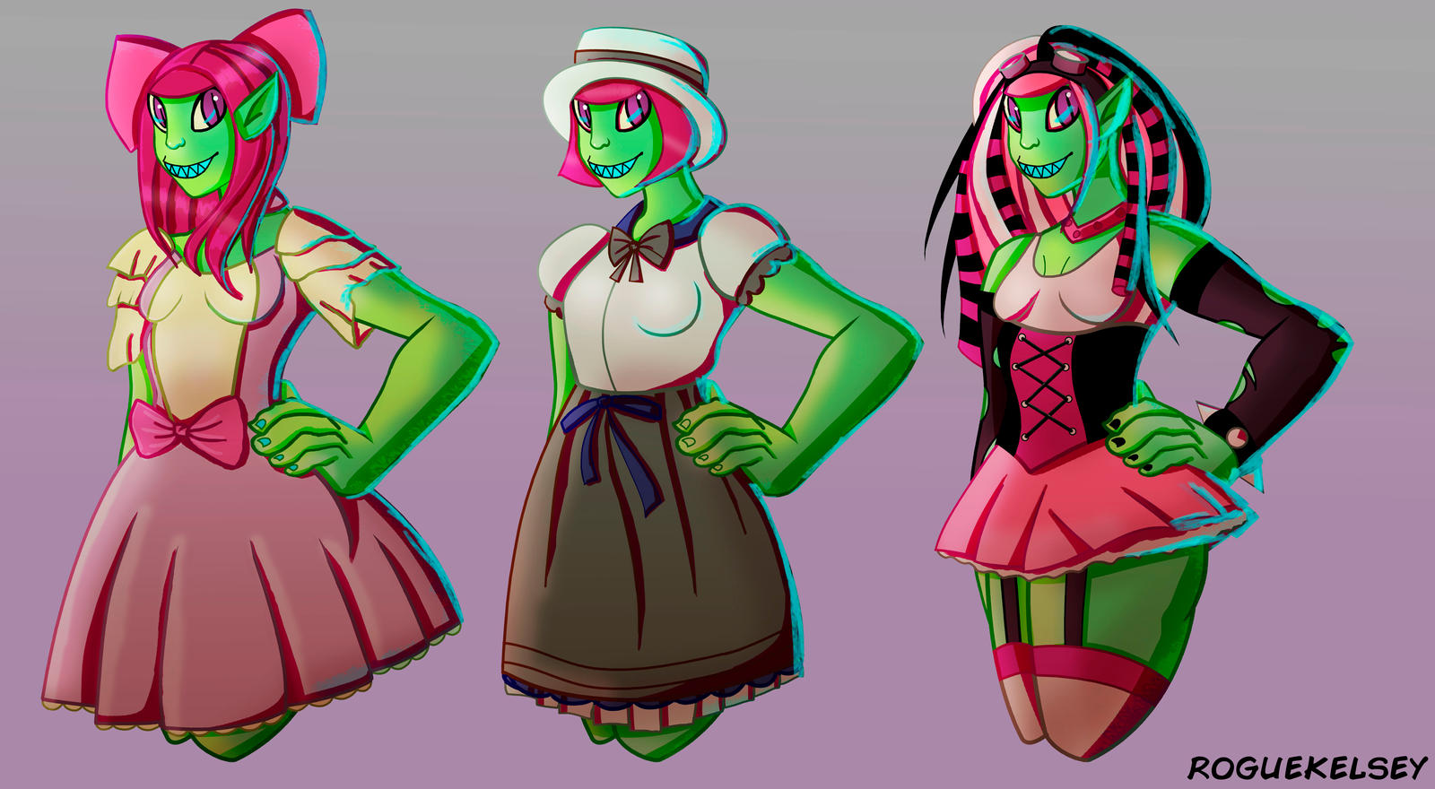 [OC] Tuiles Outfits