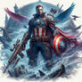 Captain America Fantasy Art
