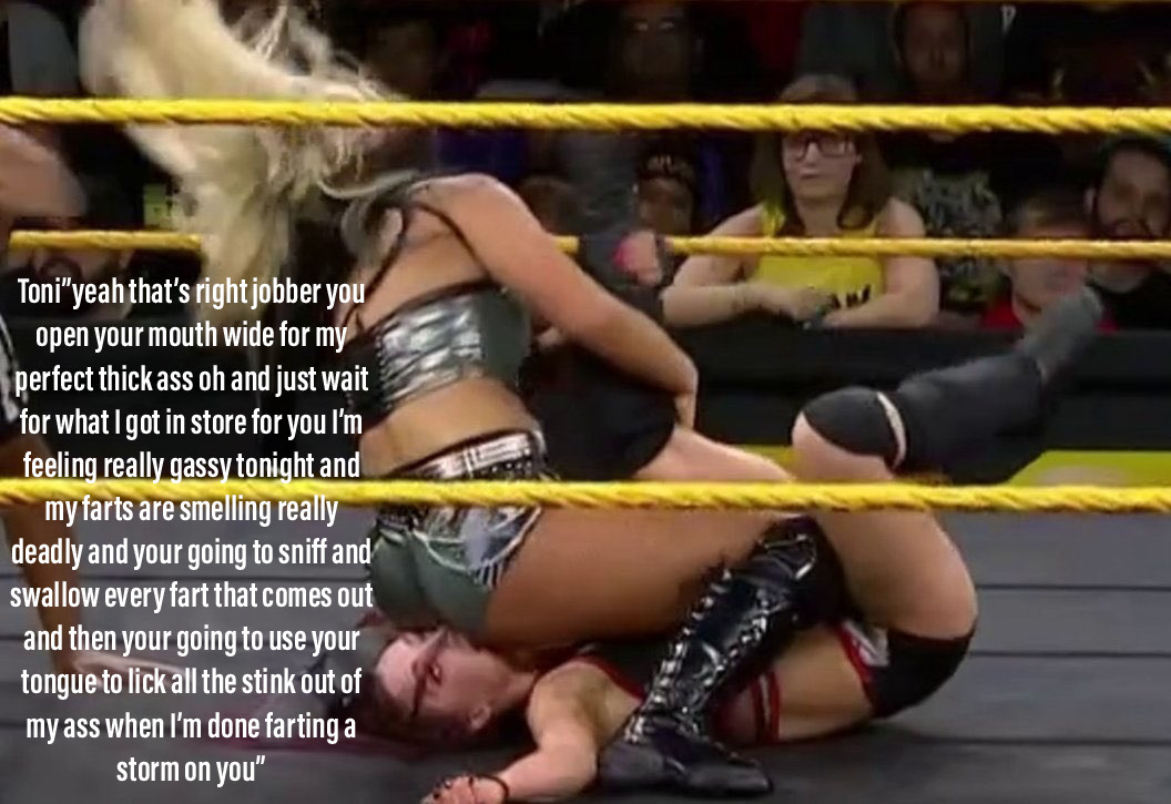 Toni making a jobber eat her ass and farts by mariakanellis15 on DeviantArt