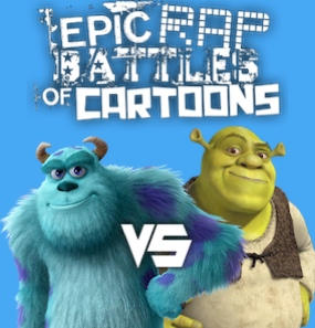 Epic Rap Battles Of Cartoons Shrek VS. Sulley by frankysuperman on ...