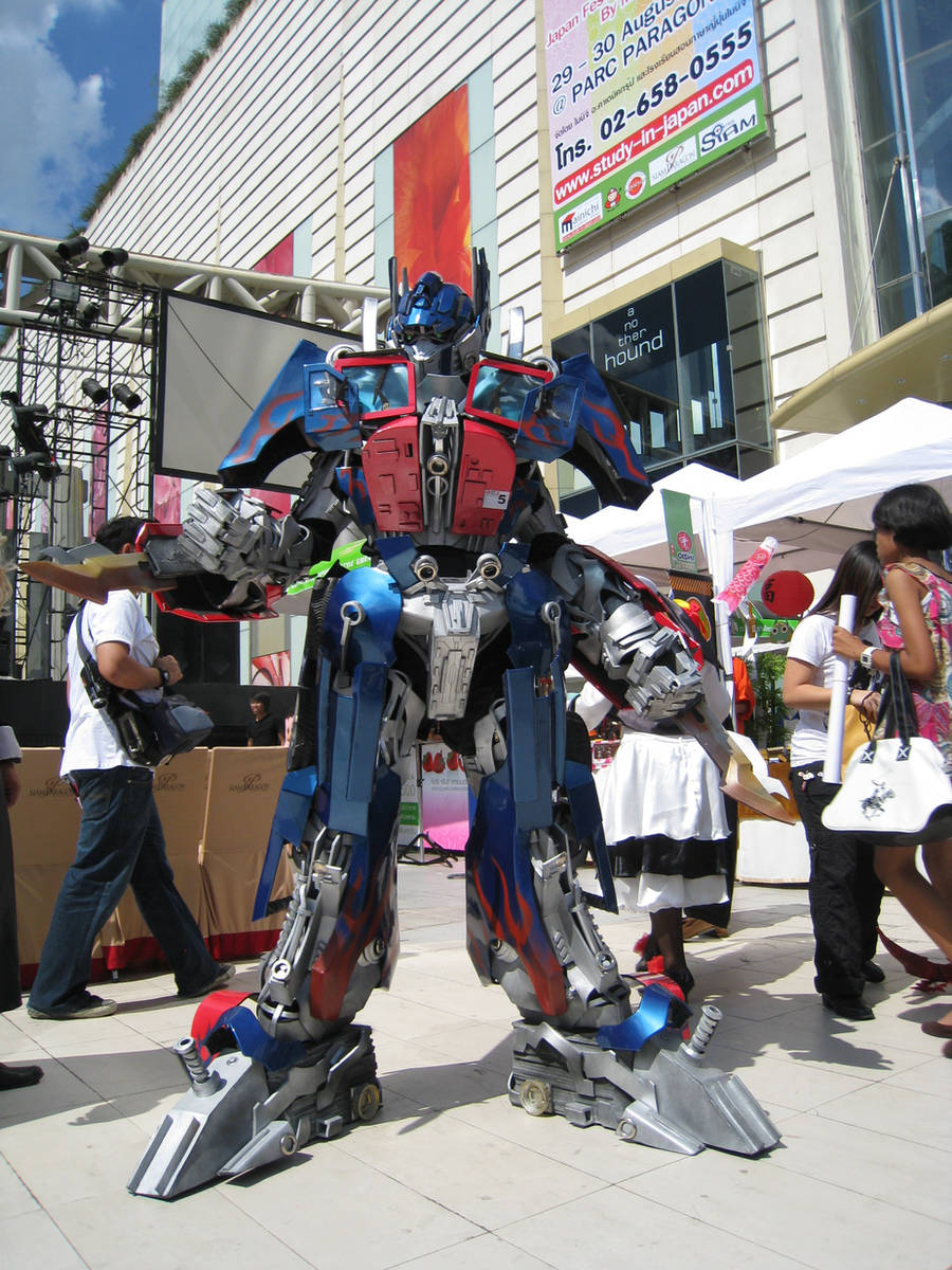 My Optimus Prime Cosplay by Darkgodmaru