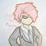 Gaara in school uniform