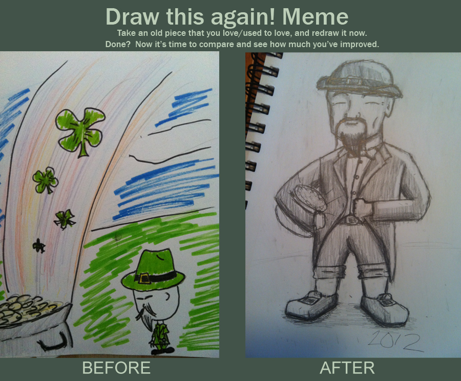 Oriental Leprechaun Draw This Again Meme by runningarse on DeviantArt