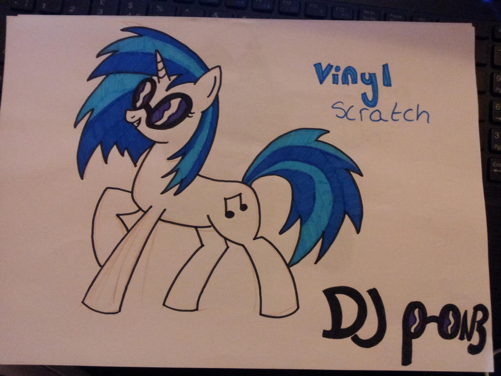 Vinyl Scratch Color Vinyl Scratch by RyannaHamato on DeviantArt