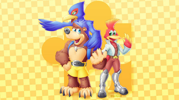 Banjo-Falco y Kazooie