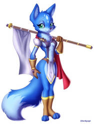 Blue Foxy