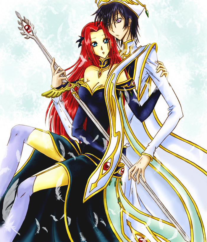 Emperor and Empress portrait