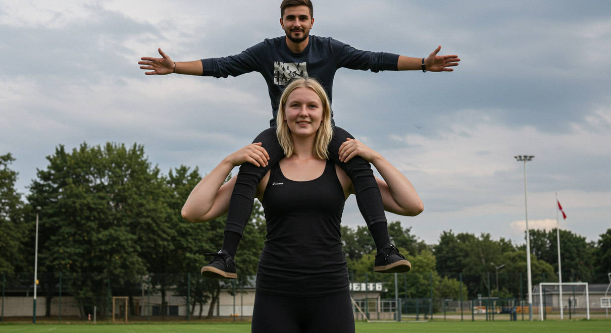 Shoulder ride by hk9528 on DeviantArt