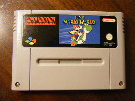 SNES Nintendo PAL Mario World
