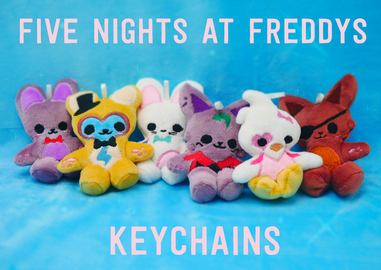 Fnp Keychain five nights at freddy's keychains by wholeotterlove on DeviantArt