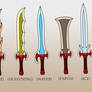 Crimson's Elemental Blade Forms