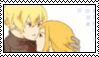 Ramza and Agrias Stamp 1
