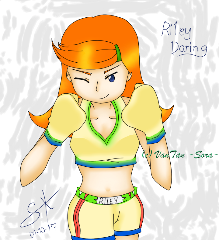 Request: Riley Daring as a Professional Boxer by VanTan-Sora on DeviantArt