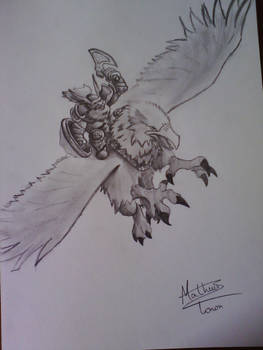 Hippogriff rider