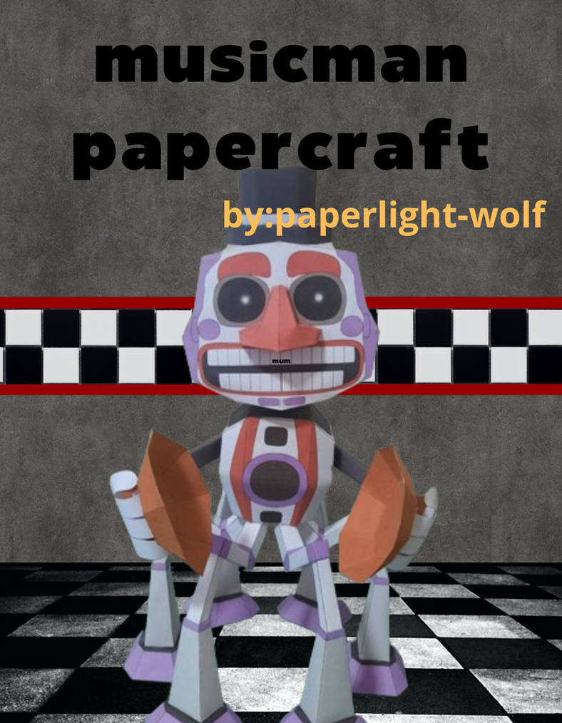 Musicman Papercraft by Radyan657 on DeviantArt