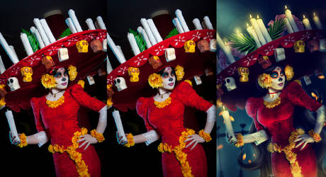 La Muerte - Before and After