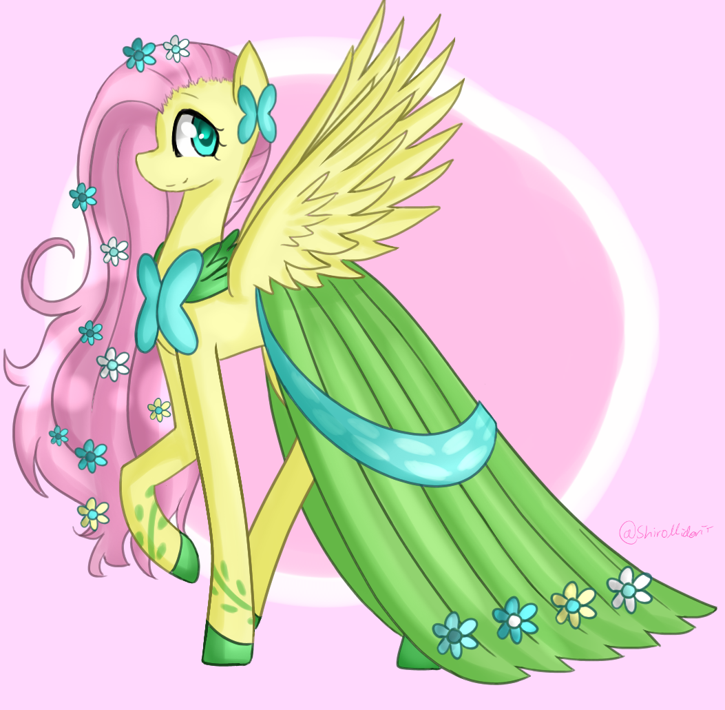Fluttershy (Fanart) by ShiroMidorii on DeviantArt