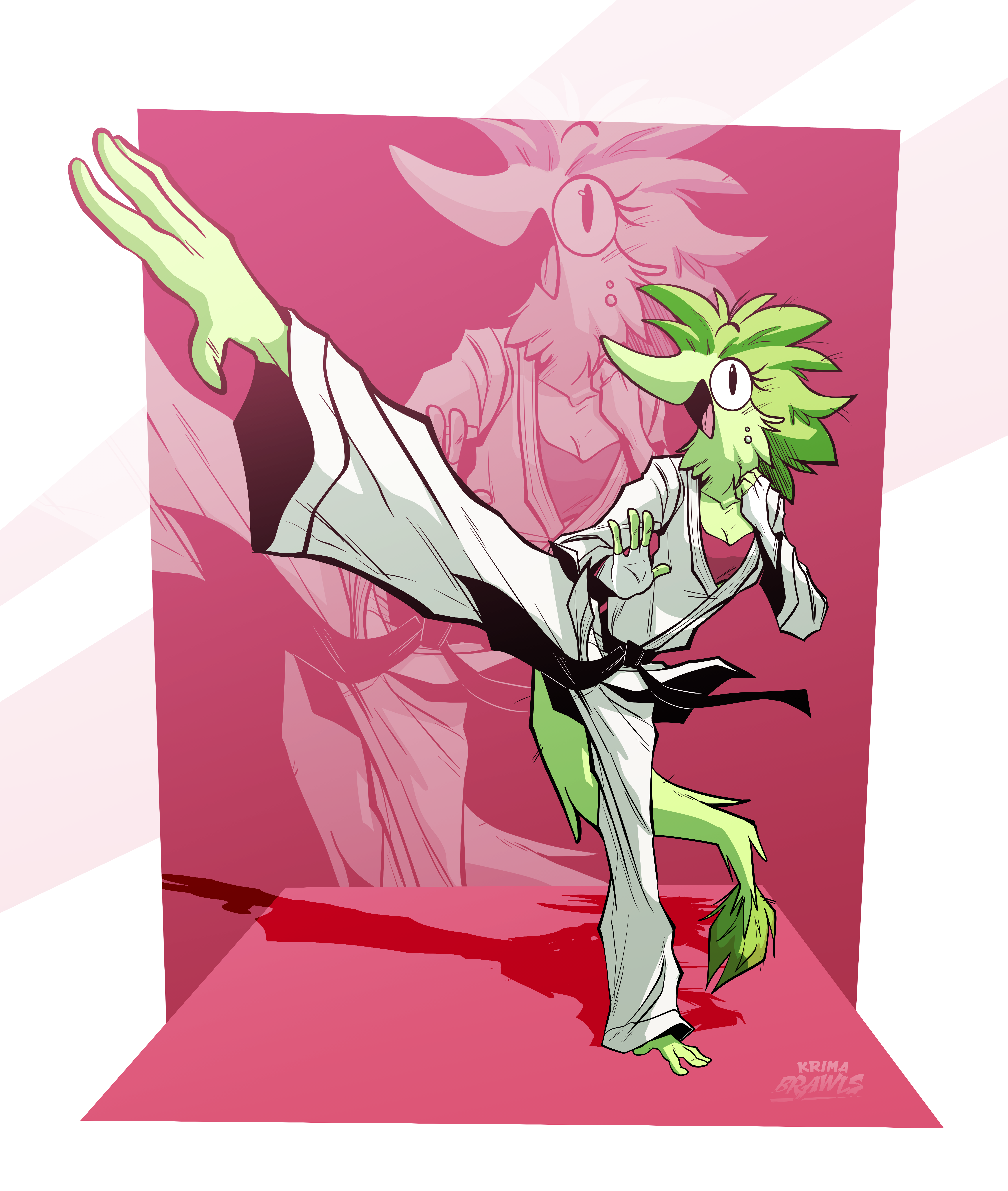 Kick Fan Deviantart Kick by KrimaBrawls on DeviantArt