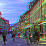 Wernigerode Boulevard ::: Dubois-Anaglyph HDR 3D
