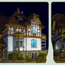 Villa quarter at night 3D ::: HDR Cross-View :::