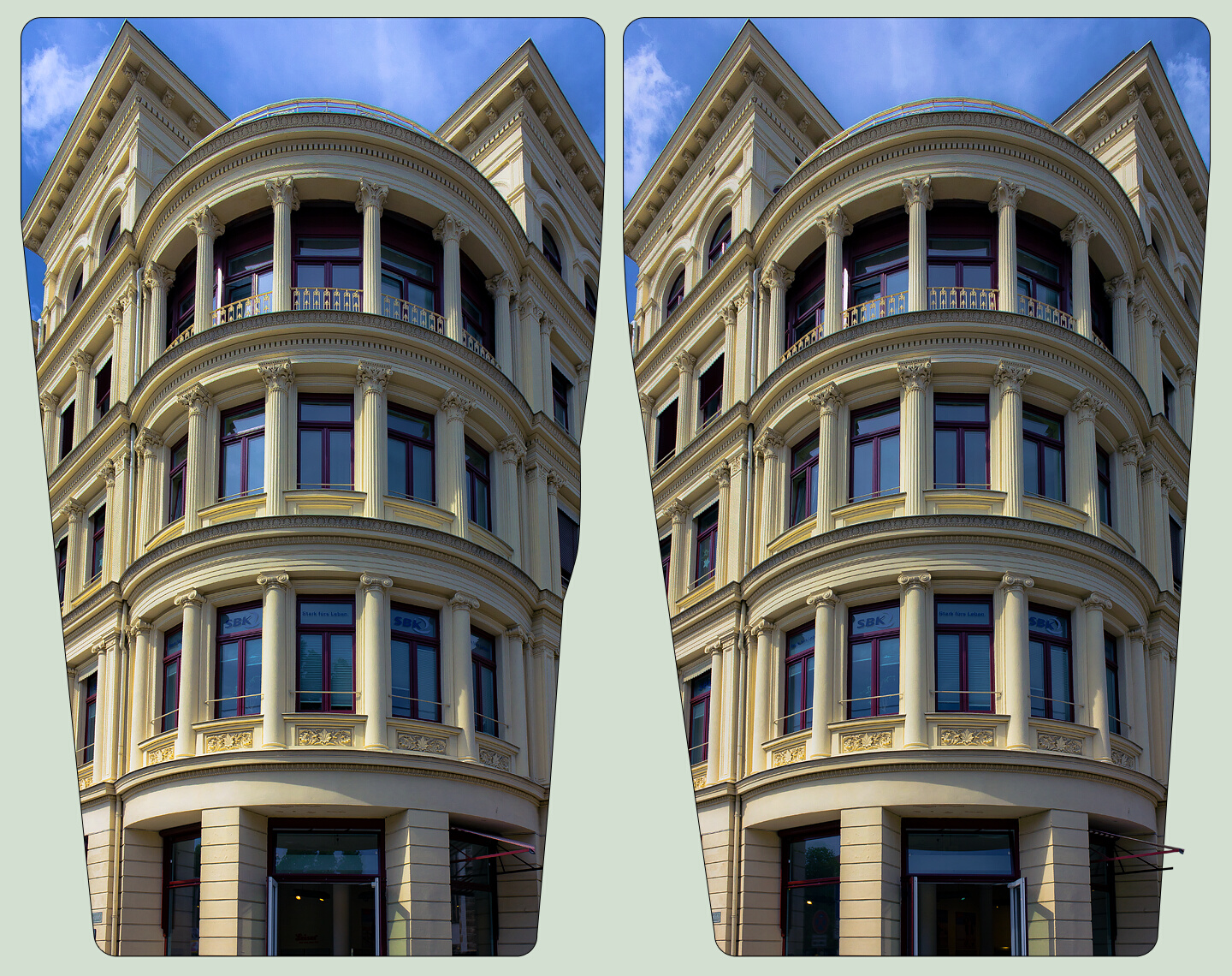 Goerlitz Architecture I ::: HDR Cross-Eye 3D