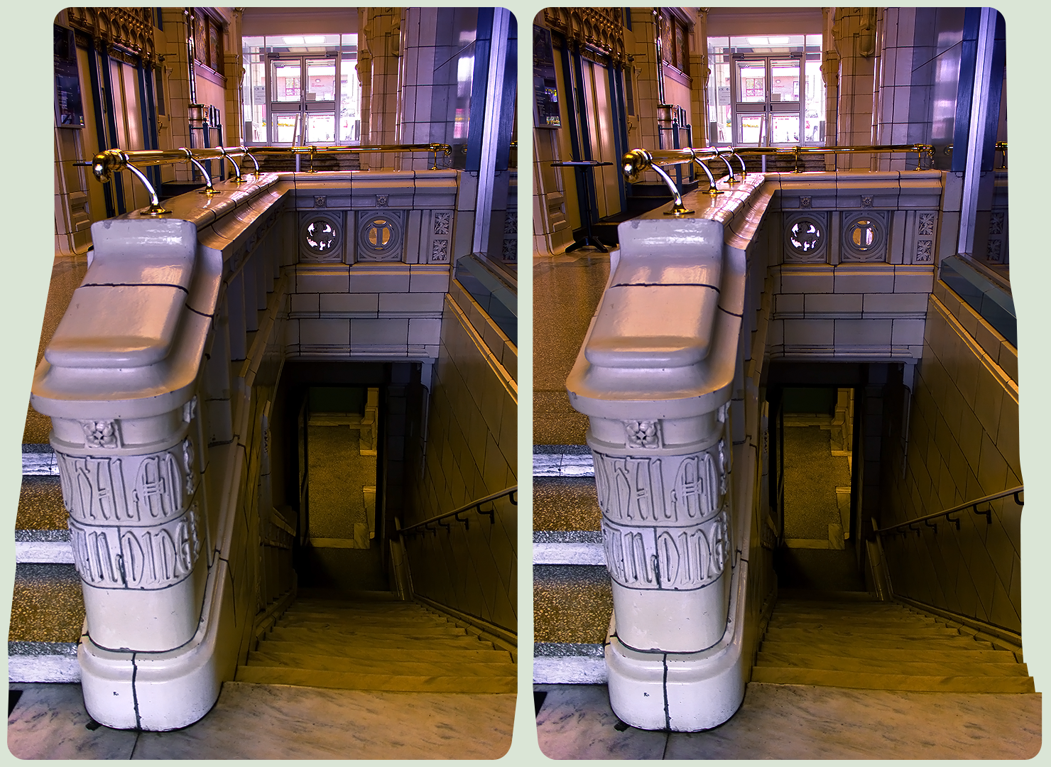 Whalen Building in Thunder Bay 3D Cross-Eye Stereo