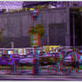 Parking Lot 3-D ::: HDR/Raw Anaglyph Stereoscopy