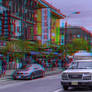 China Town of Toronto 3-D / Anaglyph / HDR / Raw