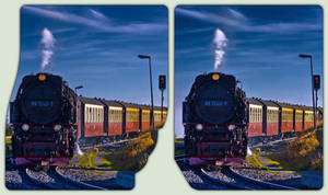 Brocken Railway 3-D / Stereoscopy / CrossView