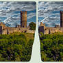 Muehlburg in Thuringia 3-D / Stereoscopy / HDR