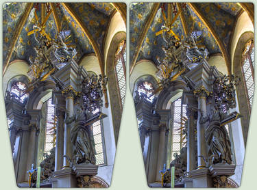 Goerlitz Trinity Church 3-D / Stereoscopy