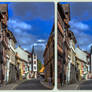 Quedlinburg idyll 3-D / CrossEye / Stereoscopy