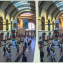 Dresden Central Train Station 3-D / CrossView HDR