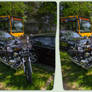 Roadside Chrome 3-D / CrossView / Stereoscopy HDR