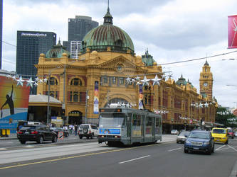 Melbourne Flinder Street Stati