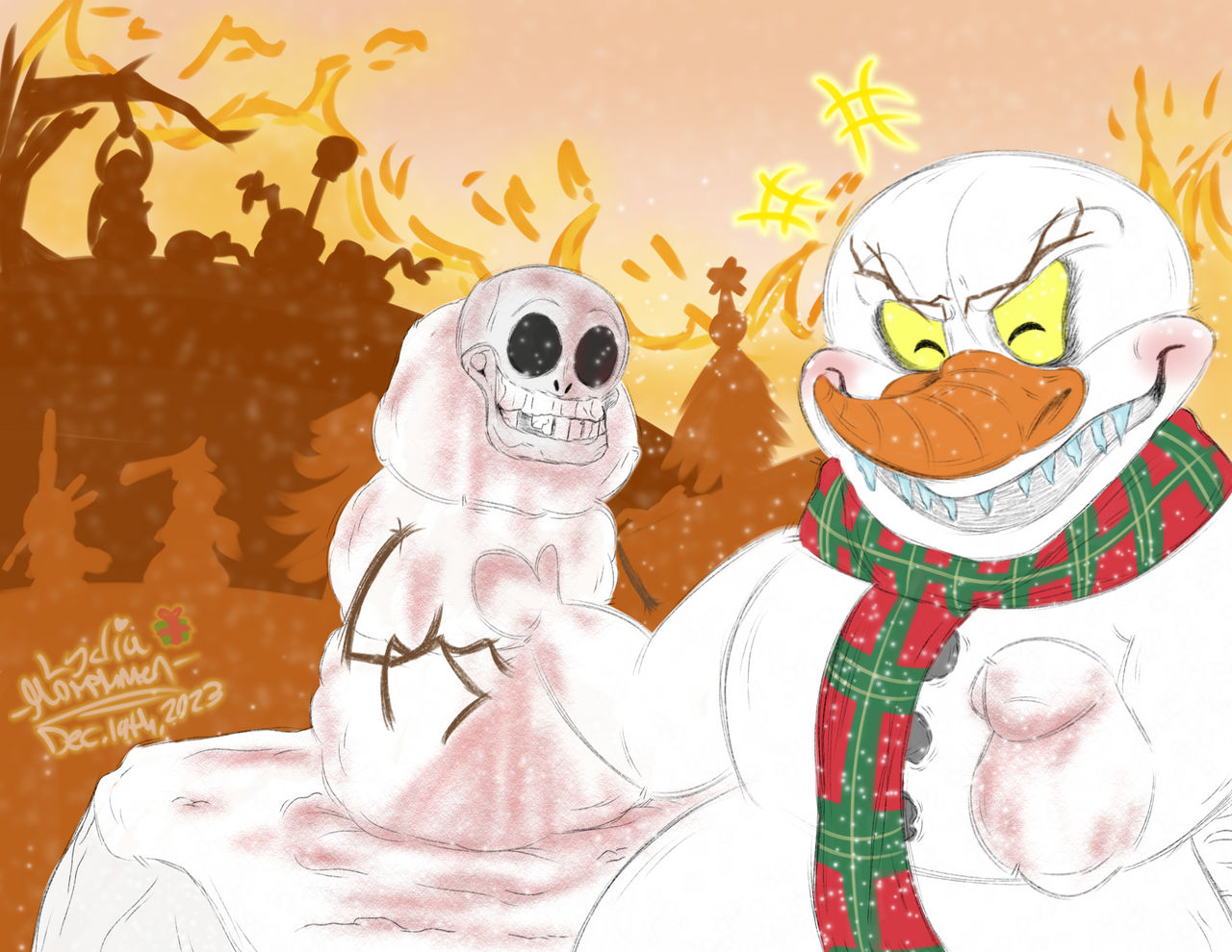 Jack Frost's Winter Wonderland by Lydia-Morphmen on DeviantArt