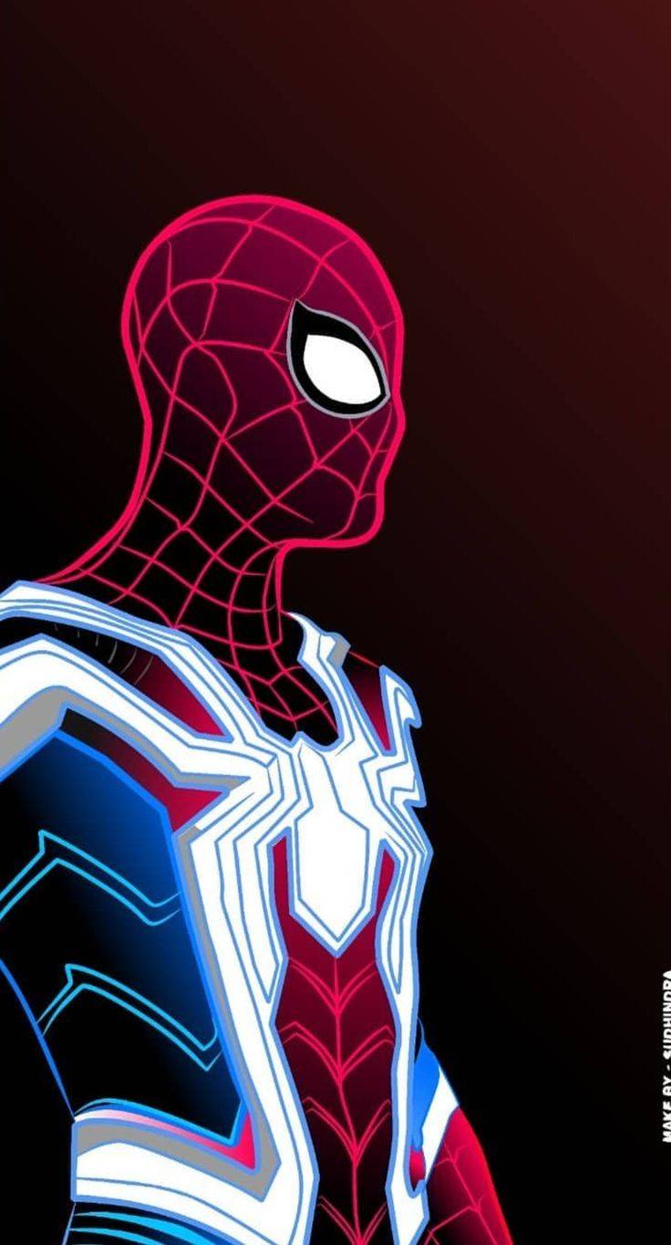 Neon Spiderman by Kirito471 on DeviantArt