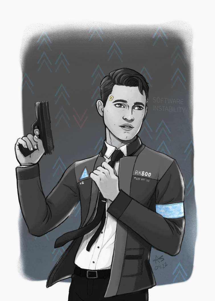 Connor RK800 - Detroit: Become Human by Lienna28 on DeviantArt