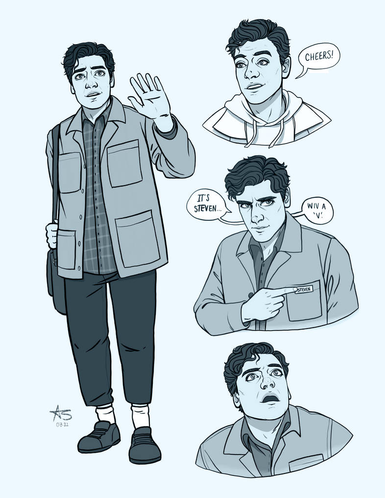 Steven Grant Study - Moon Knight by Lienna28 on DeviantArt