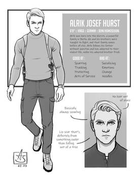 Alrik Hurst | Character Sheet