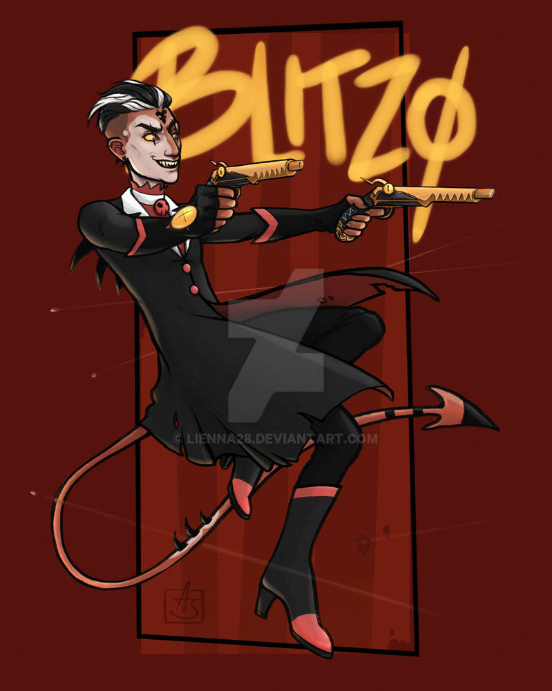 Blitzo Design Blitzo - Helluva Boss by Lienna28 on DeviantArt
