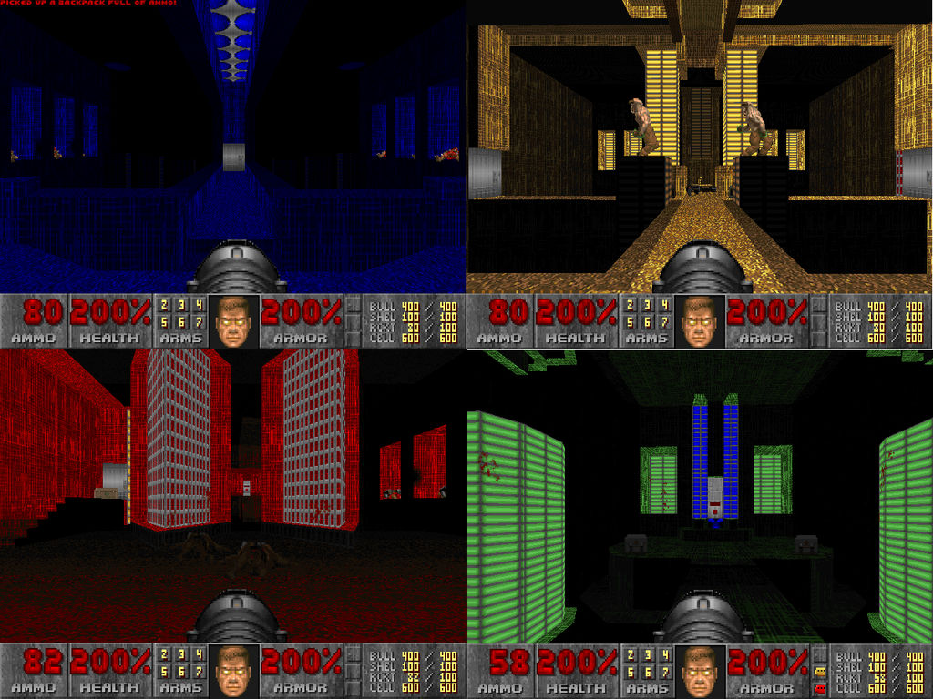 Custom Doom Maps: Map05: Chroma by LUIGIFAN222 on DeviantArt